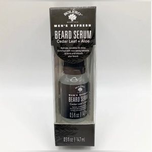 BOLERO Men’s Refresh BEARD SERUM Cedar Leaf + Aloe 0.5oz